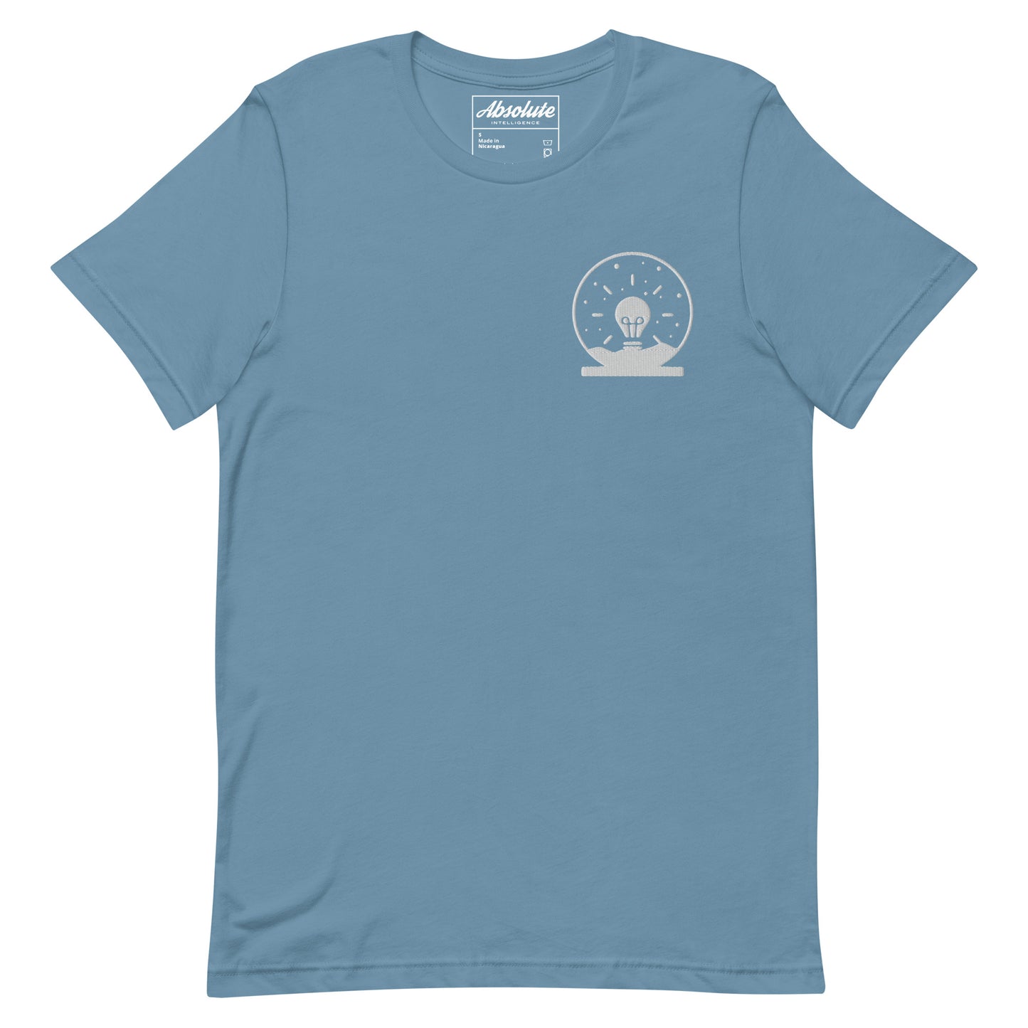 Snow Globe Unisex T-Shirt - Carolina Blue/Heather Blue